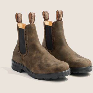 BLUNDSTONE Women's Originals High Top Boots - Rustic Brown
